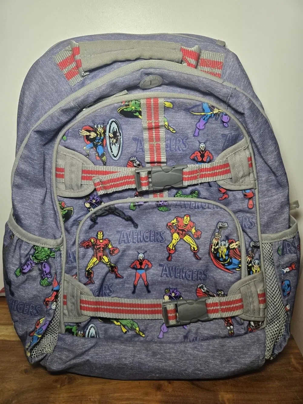 Pottery Barn Kids Mackenzie Marvel Spider-Man Small Backpack Glow-in-the-Dark